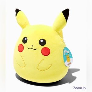 Pokémon Squishmallows Pikachu Plush Toy NWOT